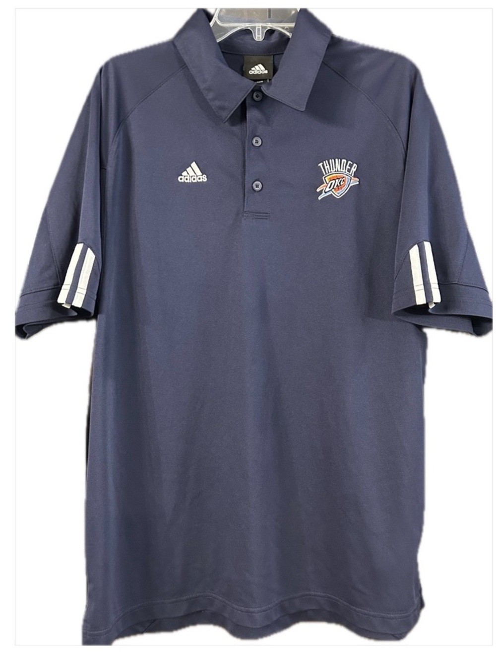 OKC Thunder Adidas Polo Sz L